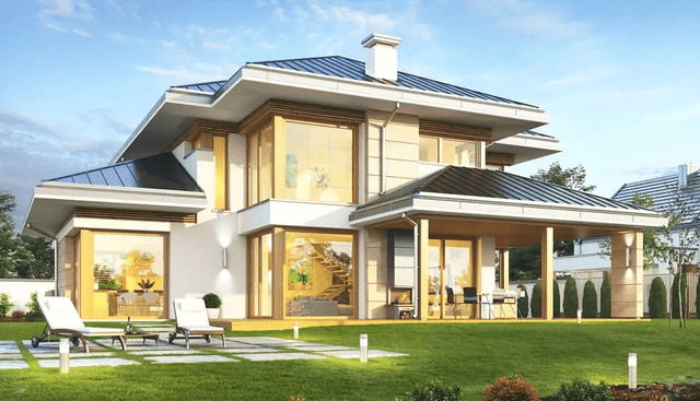 projekty dużych domów od 160m2 do 220m2
