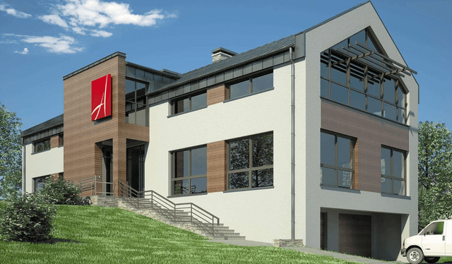 Projekty budynków usługowych