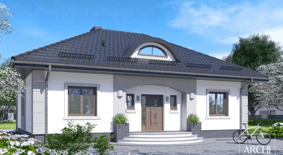 Projekty domów w stylu dworkowym