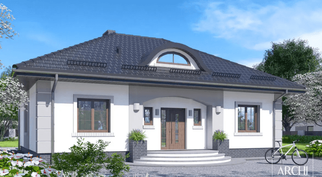 Projekty domów w stylu dworkowym