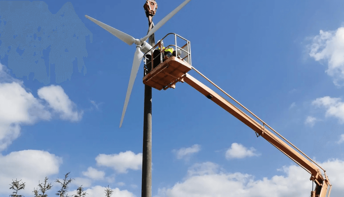 Projekt turbiny wiatrowej dla domu