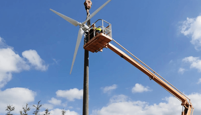Projekt turbiny wiatrowej