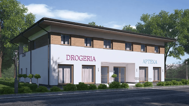 Projekty budynków mieszkalno-usługowych