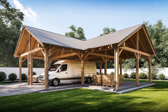 G415 - Wiata drewniana