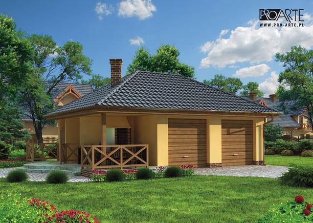 G186 projekt z wędzarnią