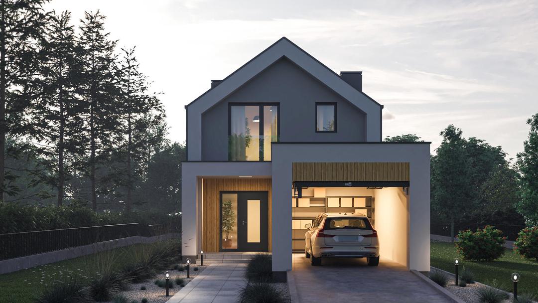 D427 - z garażem WT2021