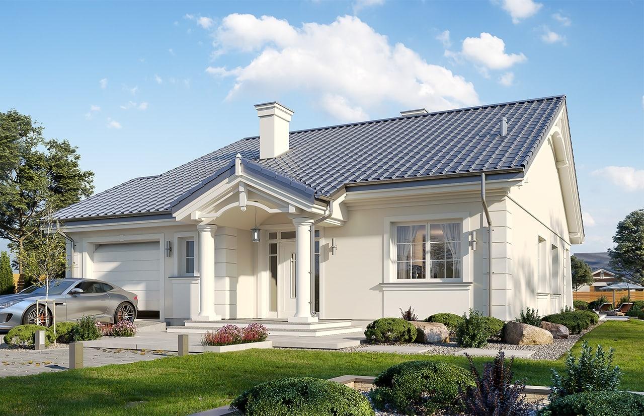 projekt domu na małą działkę&nbsp;