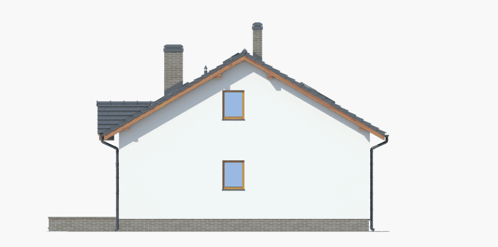 Projekt Adresowo dom z poddaszem do adaptacji