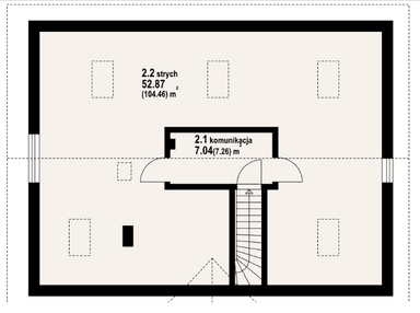 Projekt Adresowo poddasze do adaptacji