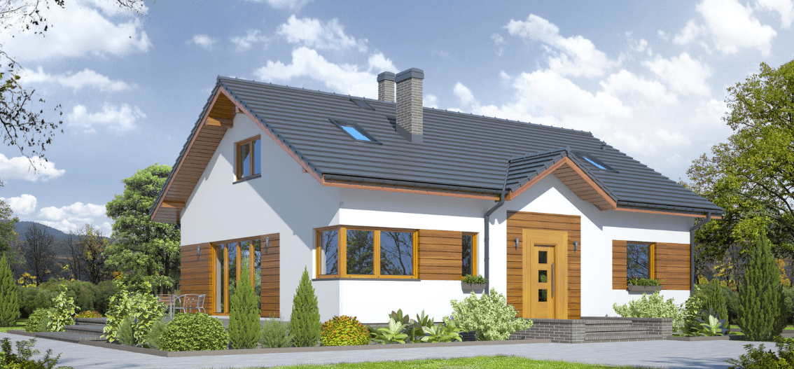 Adresowo projekt domu tani w budowie