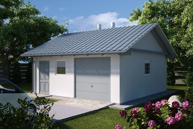 G17 - Budynek garażowo - gospodarczy