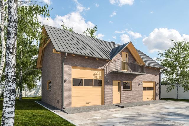 G308 - Budynek garażowo - gospodarczy