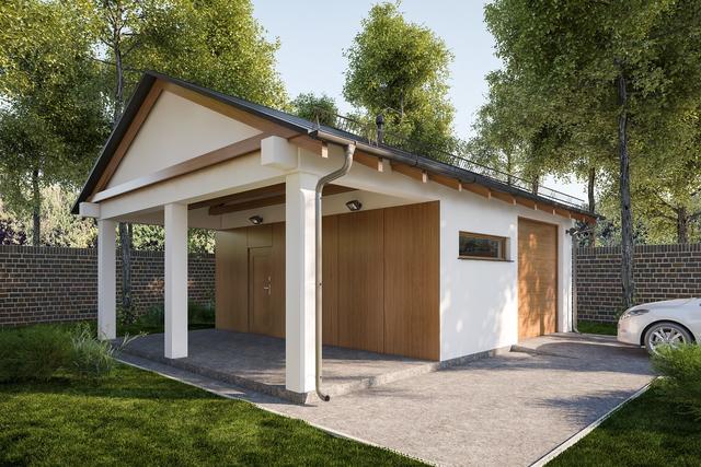 G405 - Budynek garażowo - gospodarczy