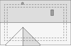 Usytuowanie na działce budynku Mikrus 2