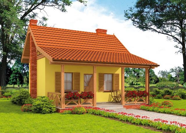 BARI C szkielet drewniany, dom mieszkalny, całoroczny