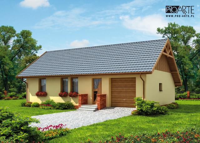 BERGAMO 2 C szkielet drewniany, dom mieszkalny całoroczny