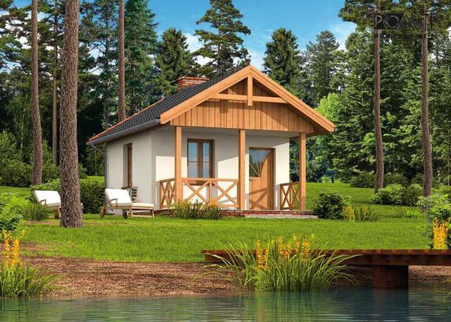 DELHI dom letniskowy w szkielecie drewnianym na zgłoszenie do 35m2