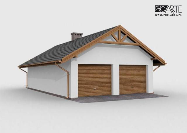 G1m szkielet drewniany budynek gospodarczy