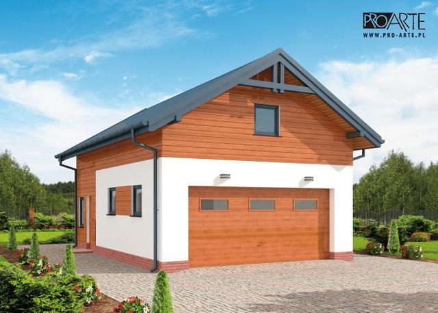 G298 szkielet drewniany budynek gospodarczy