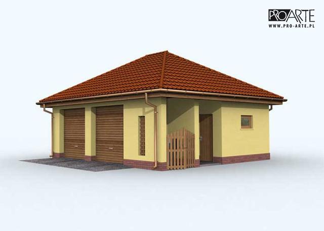 G98 garaż dwustanowiskowy