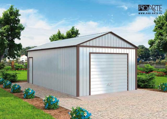 GB35 projekt budynku gospodarczego