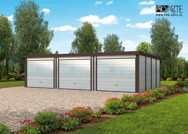 GB8 projekt budynku gospodarczego