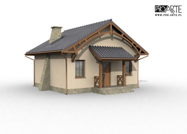 LA LORA szkielet drewniany dom letniskowy