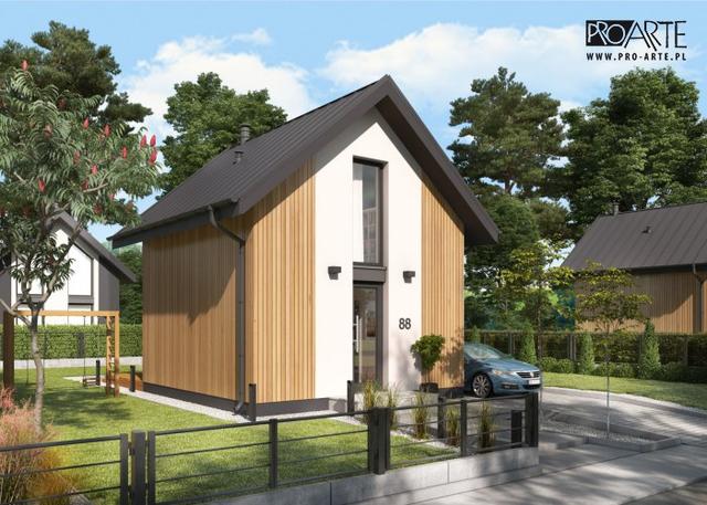 LIDO 3 A dom letniskowy na zgłoszenie do 35m2