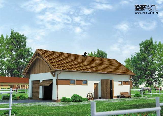 S15 stajnia dla koni - 2 boksy