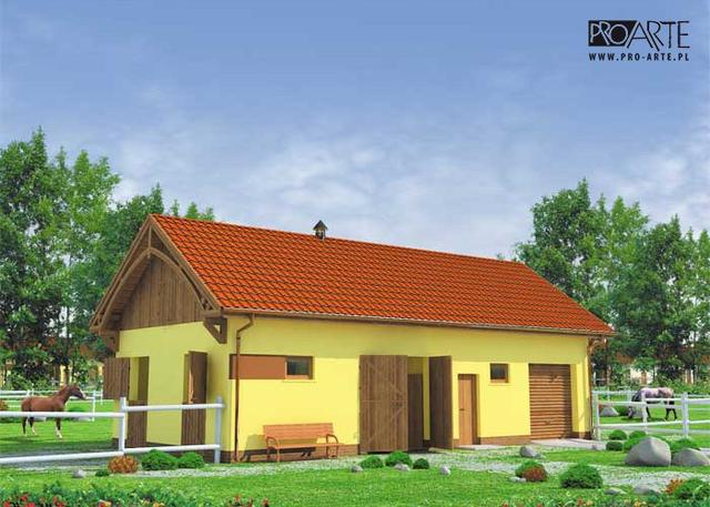 S4 stajnia dla koni - 2 boksy