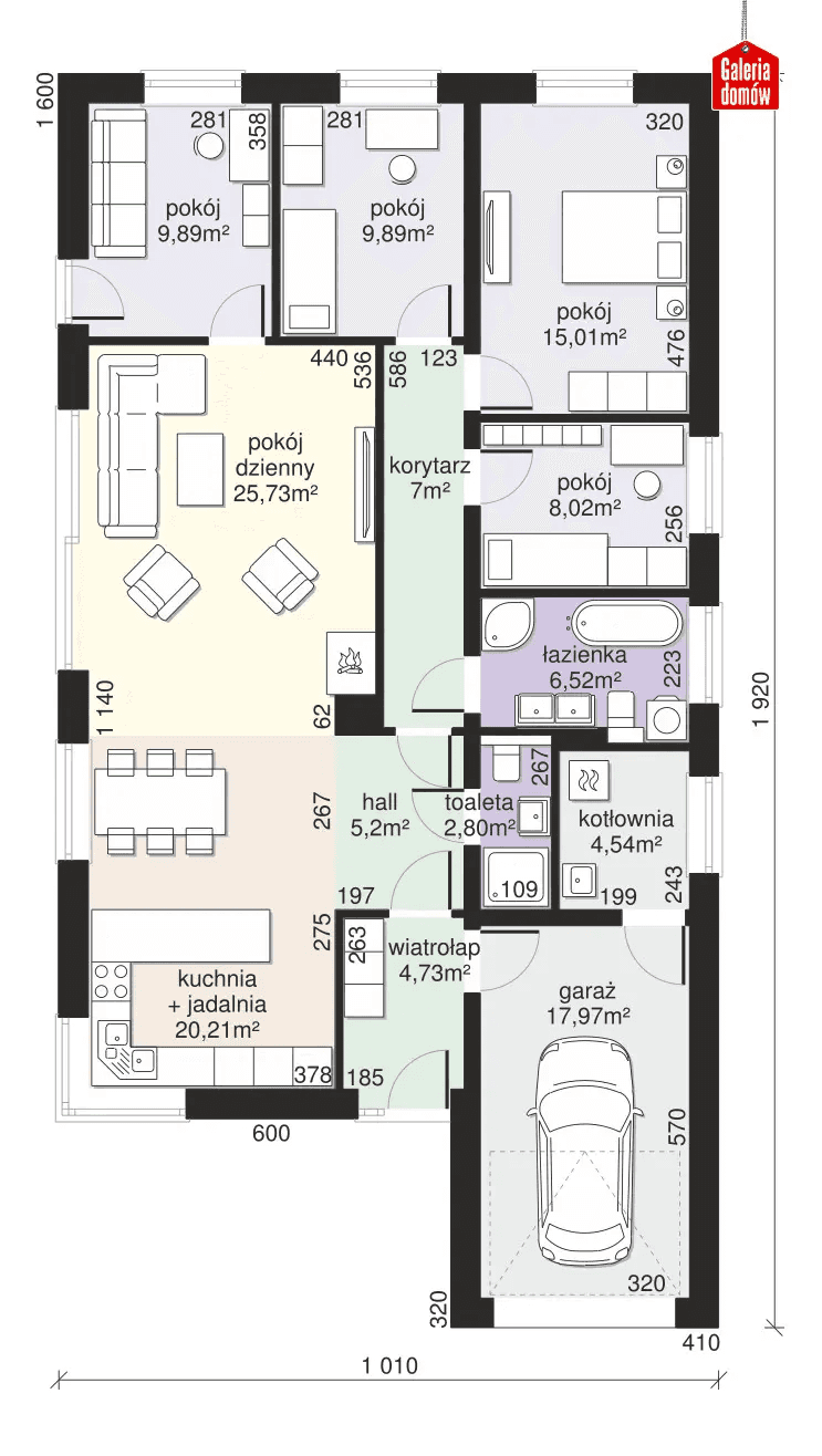 Parter w domu Dom przy Pastelowej 19 D Bis