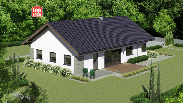 Dom przy Pastelowej 19 D bis w systemie szkieletowym