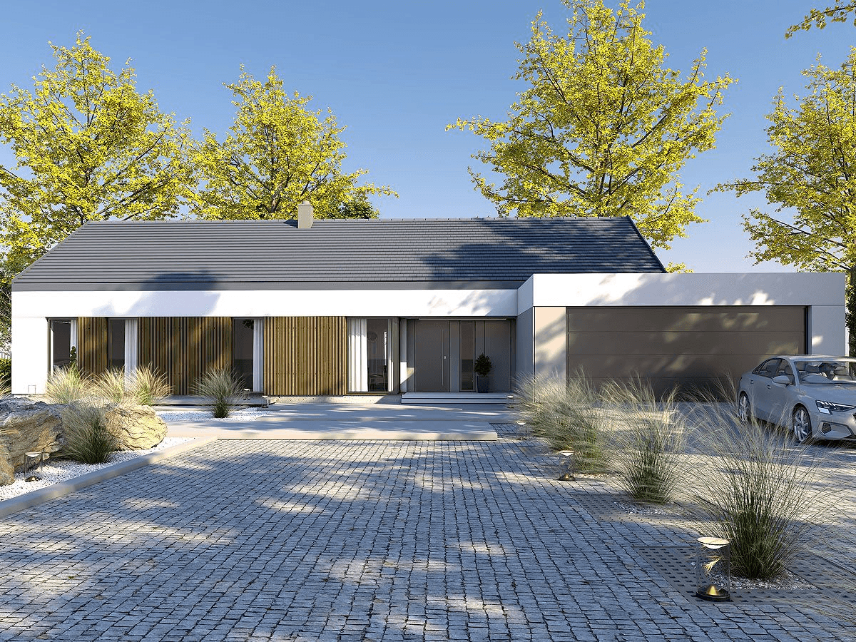 projekt domu Dompasja 61 b