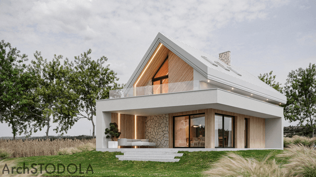 Nasza Stodoła S z budową szkielet drewniany