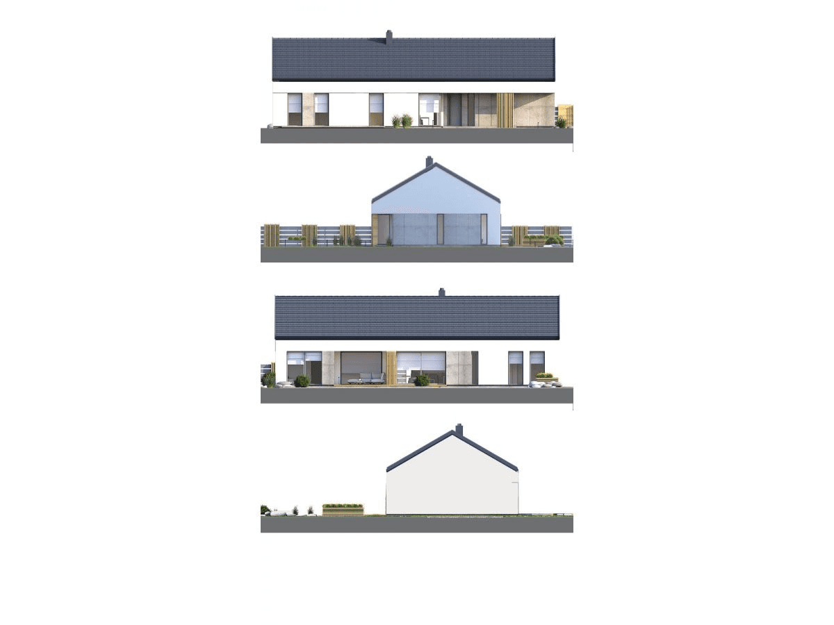 Elewacja domu Dompasja 61