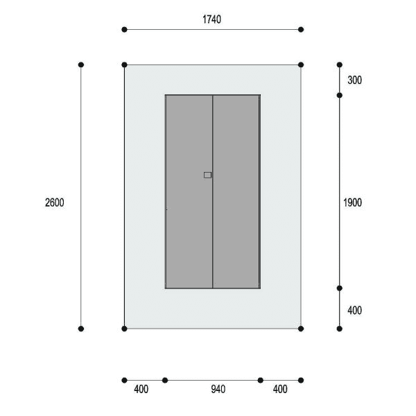 Usytuowanie projektu domu Dompasja 61