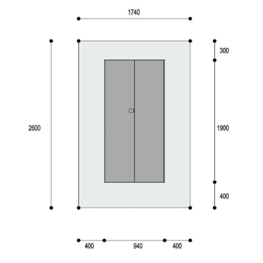 Usytuowanie projektu domu Dompasja 61