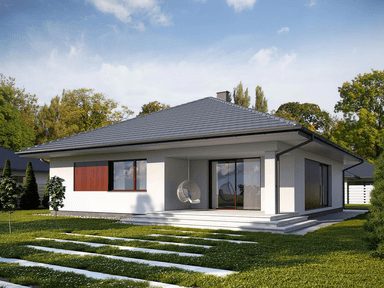 Projekt Irysek 4 z budową w technologii tradycyjnej