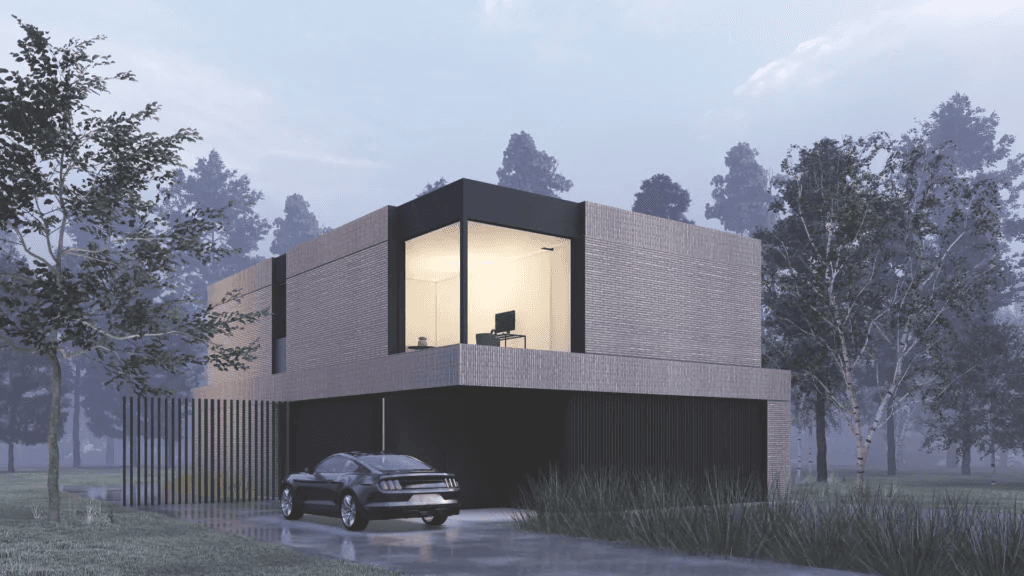 Projekt domu piętrowego A-70