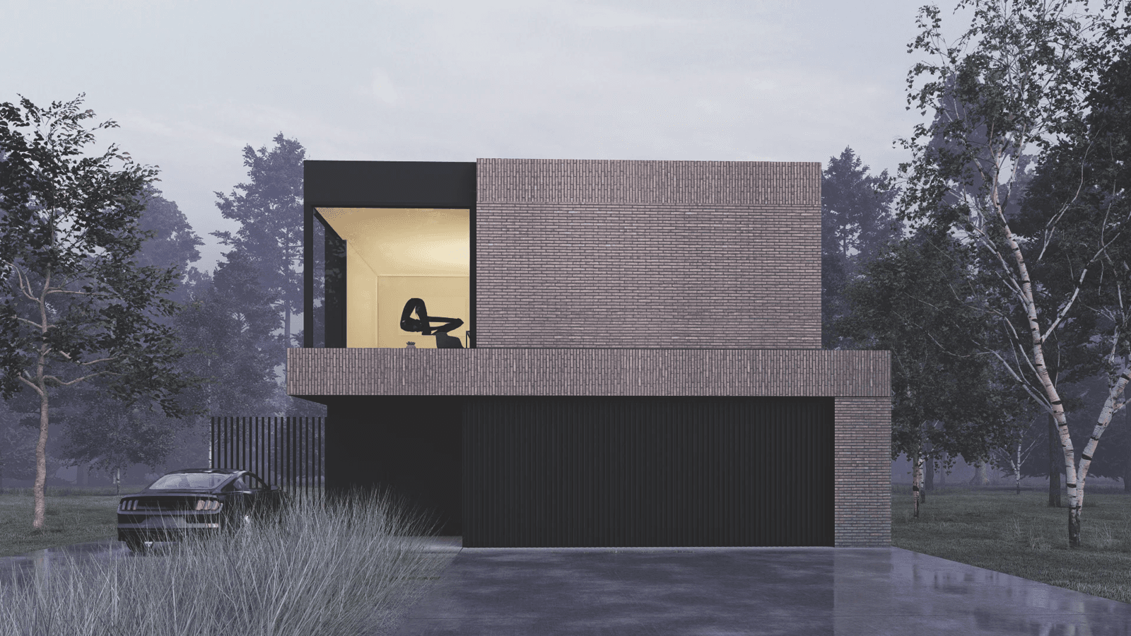 Projekt domu piętrowego A-70