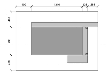 Usytuowanie projektu domu W-27 na działce