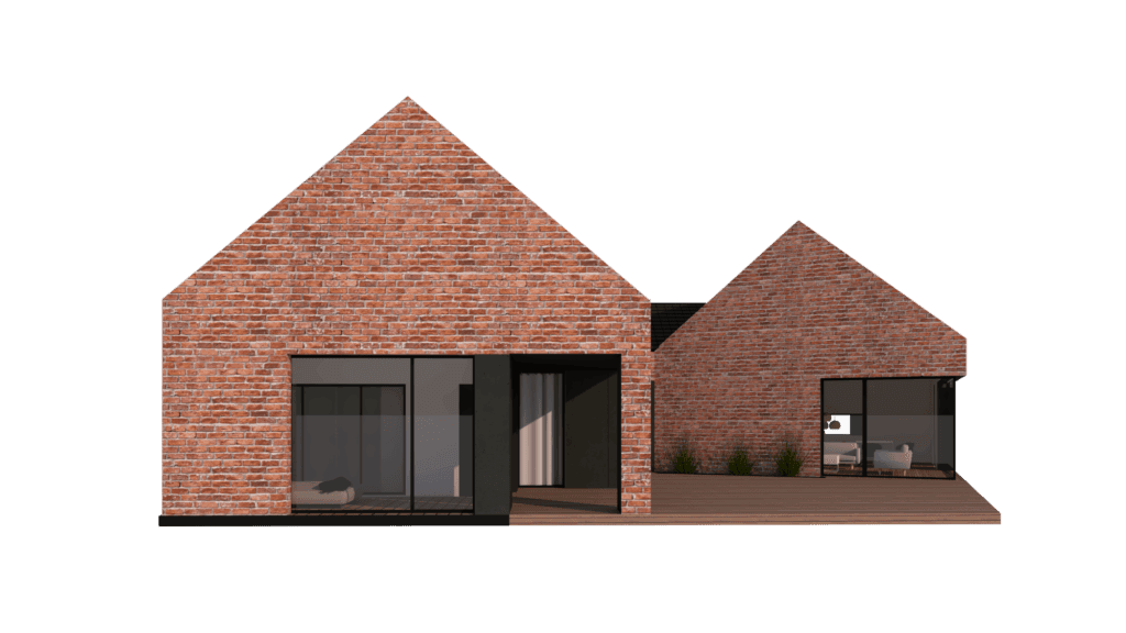 Elewacja projektu domu A-57