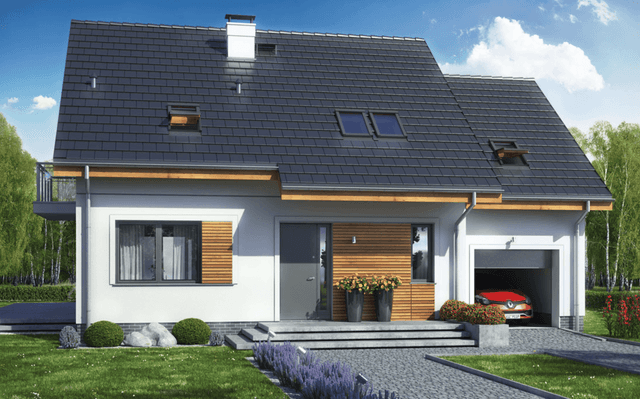 JASKÓŁKA 2 Z GARAŻEM