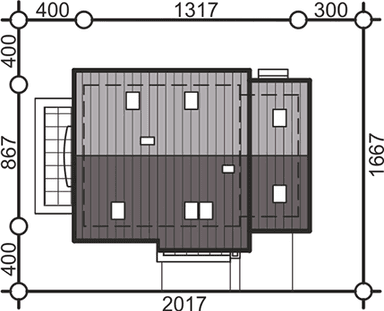 Usytuowanie domu na działce
