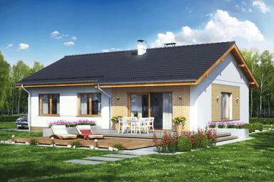 Dom tani w budowie i kompaktowy Terrier 5