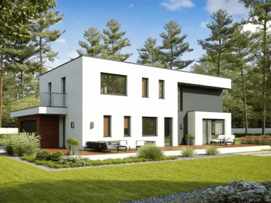 Wizualizacja domu jednorodzinnego INTENSYWNY D74