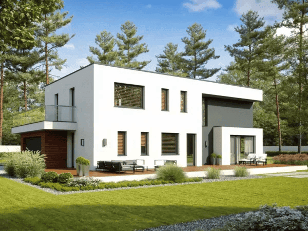 Wizualizacja domu jednorodzinnego INTENSYWNY D74