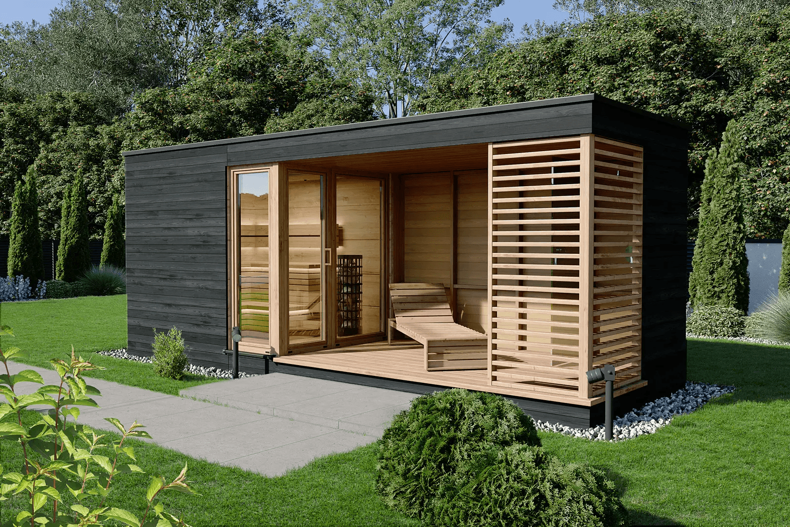 Sauna Asta wizualizacja