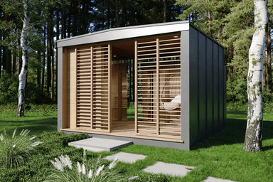 Projekt sauna wolnostojąca Erin