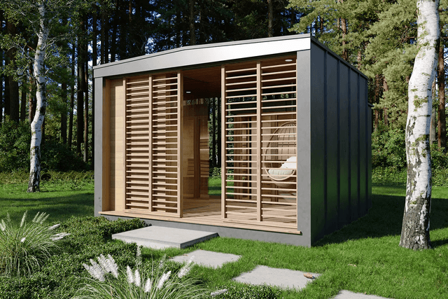 Projekt sauna wolnostojąca Erin